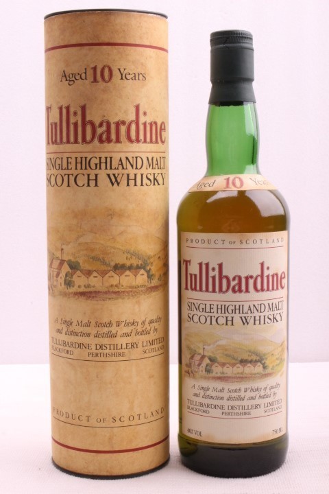 【限定セール，大得価】 Tullibardine タリバーディン 10年 スコッチウイスキー 40％ 750ml 7581-80(スコッチ)｜売買されたオークション情報、yahooの商品情報をアーカイブ公開 - オークファン スコッチ