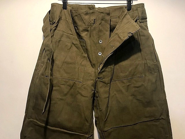デッドストック1940~50'S】フランス軍 前期型 モーターサイクルパンツ