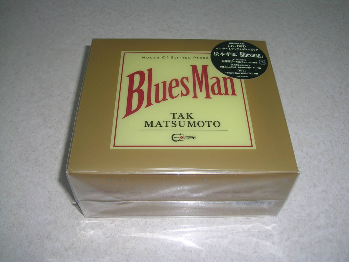 WEBアウトレット B'z Tak Matsumoto 松本孝弘 Bluesman 初回生産限定盤