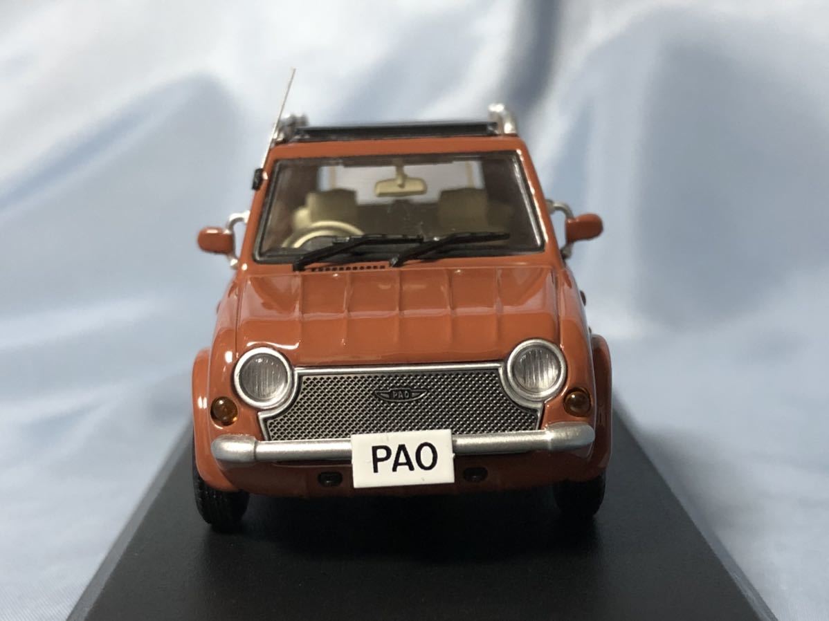京商製 ニッサン パオ キャンバス トップ 1/43 おもちゃ、ゲーム 京商