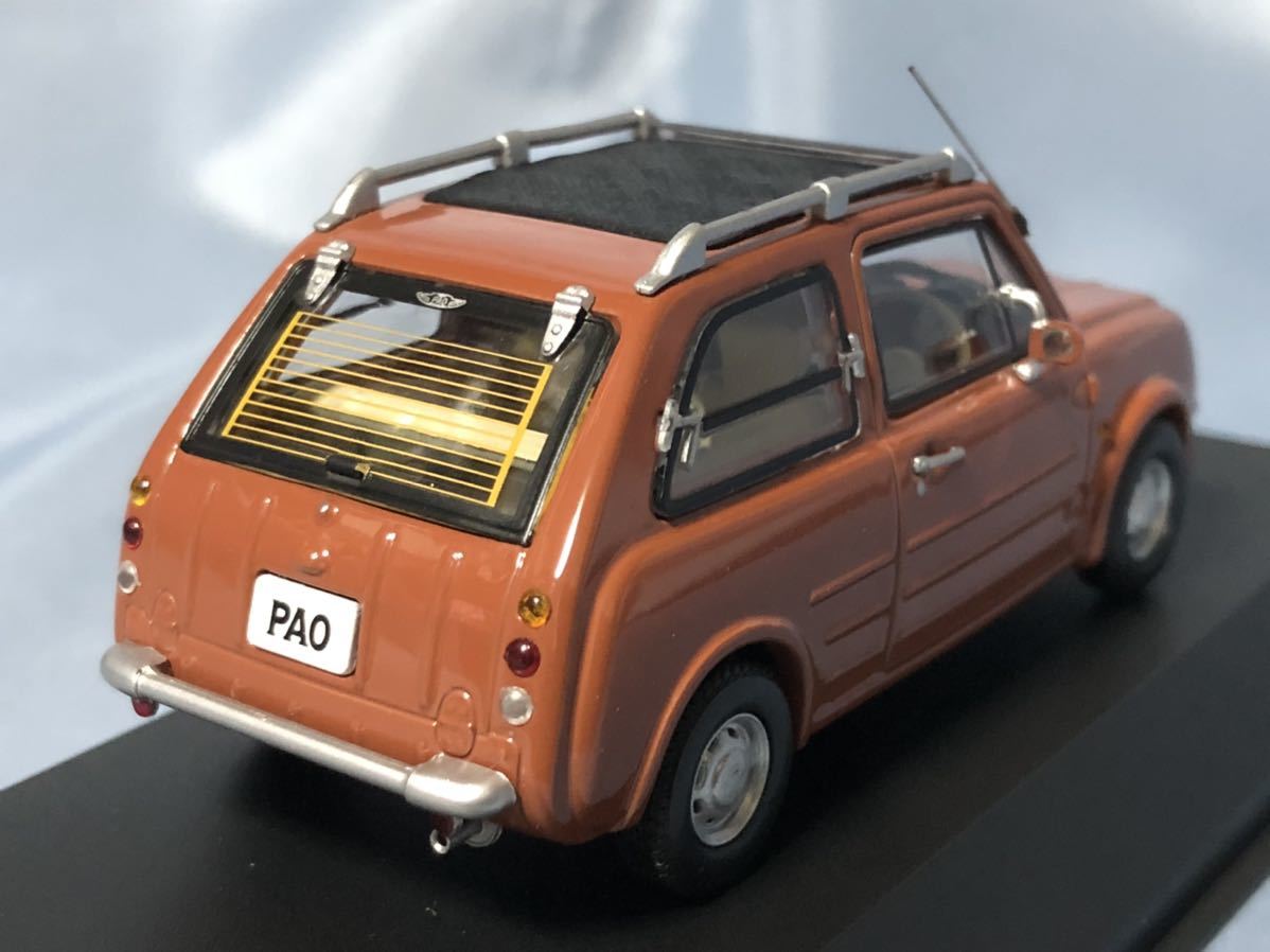 京商製 ニッサン パオ キャンバス トップ 1/43 おもちゃ、ゲーム 京商