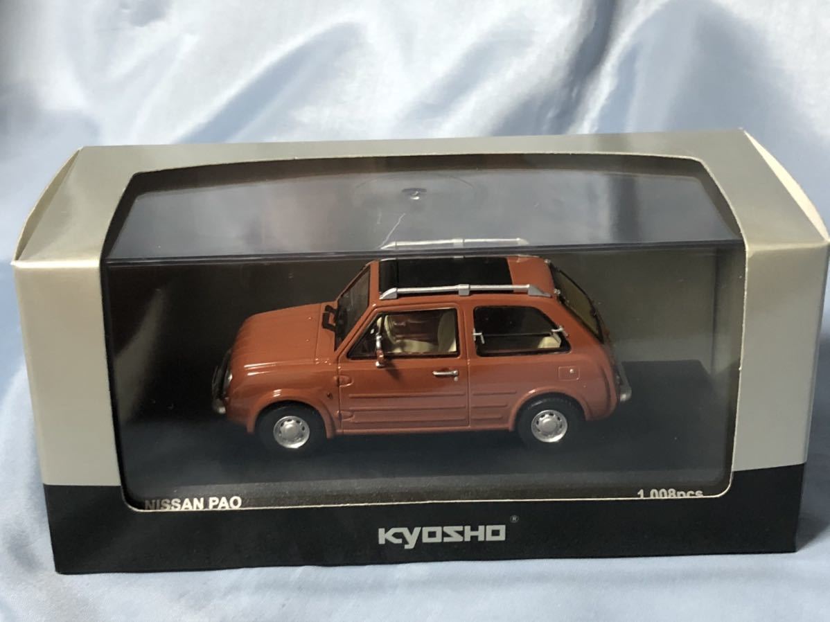 京商製 ニッサン パオ キャンバス トップ 1/43 おもちゃ、ゲーム 京商