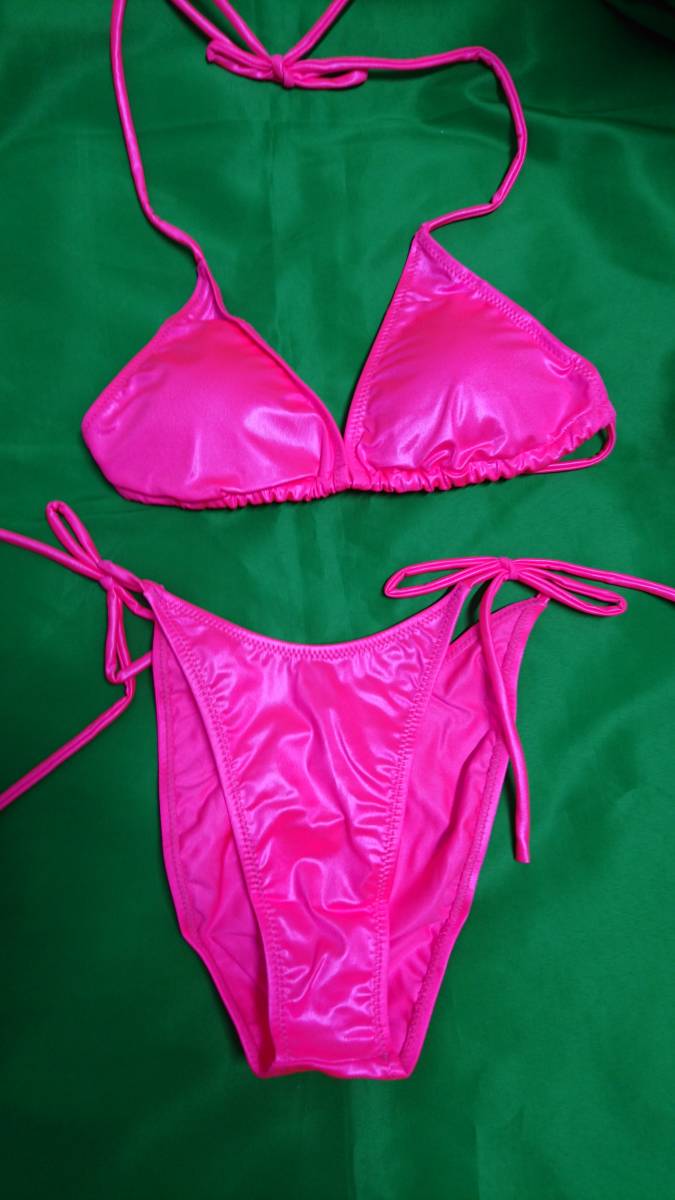 送料無料，SALE diplo製ハイレグ三角ビキニ ピンク 横ひも(三角ビキニ)｜売買されたオークション情報、yahooの商品情報をアーカイブ公開 - オークファン Mサイズ