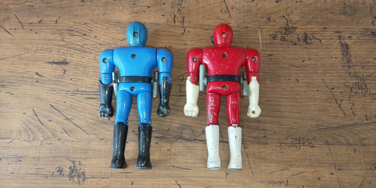 アオレンジャー ポピー 超合金 秘密戦隊ゴレンジャー 当時物 ビンテージ レトロ 1円スタート！ポピー 超合金 秘密戦隊ゴレンジャー アカレンジャー