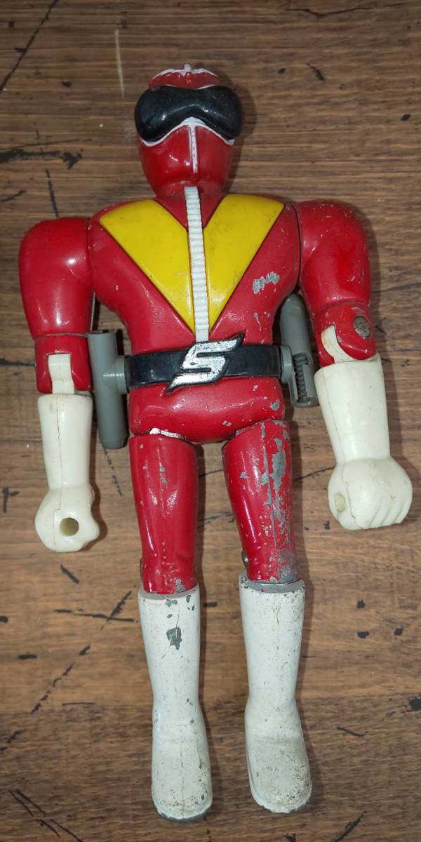 1円スタート！ポピー 超合金 秘密戦隊ゴレンジャー アカレンジャー