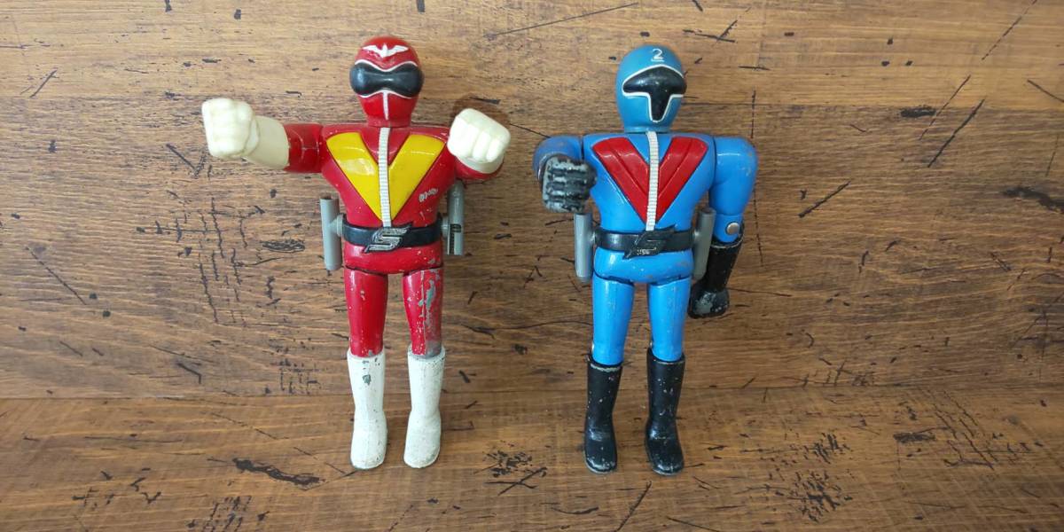 1円スタート！ポピー 超合金 秘密戦隊ゴレンジャー アカレンジャー