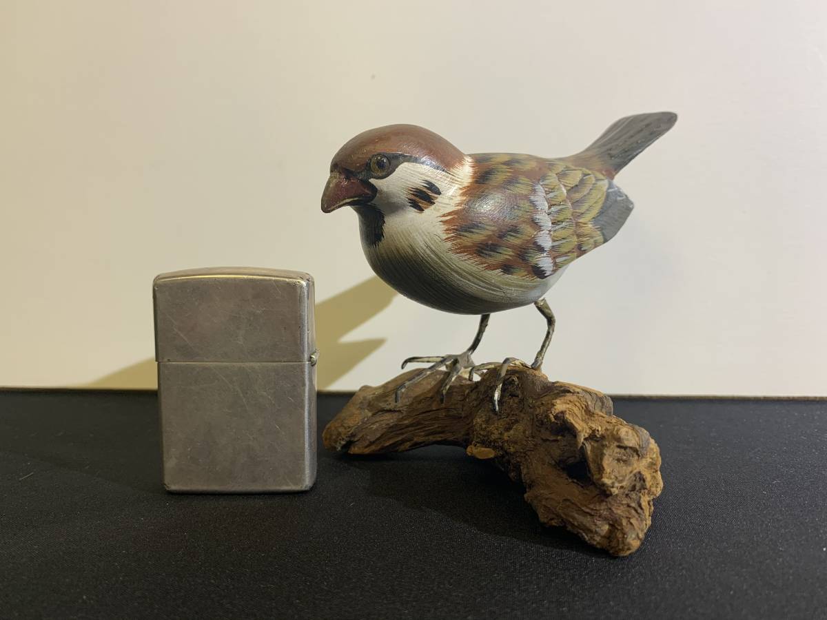 小鳥 置物 スズメ 雀 インコ かわいい : すずめ 雀の通販 F オブジェ 