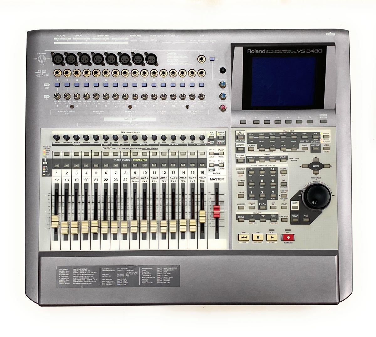 新発売 ROLAND ローランド VS-2480 MTR マルチトラックレコーダー