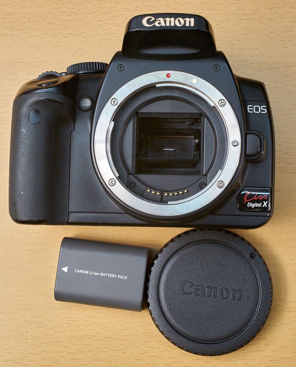 Digital EOS Kiss Canon X Camera SLR Black ボディ - ブラック : X