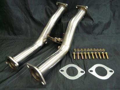 Z33 前期 CPV35 VQ35DE 触媒ストレート パイプ ステンレス マフラー