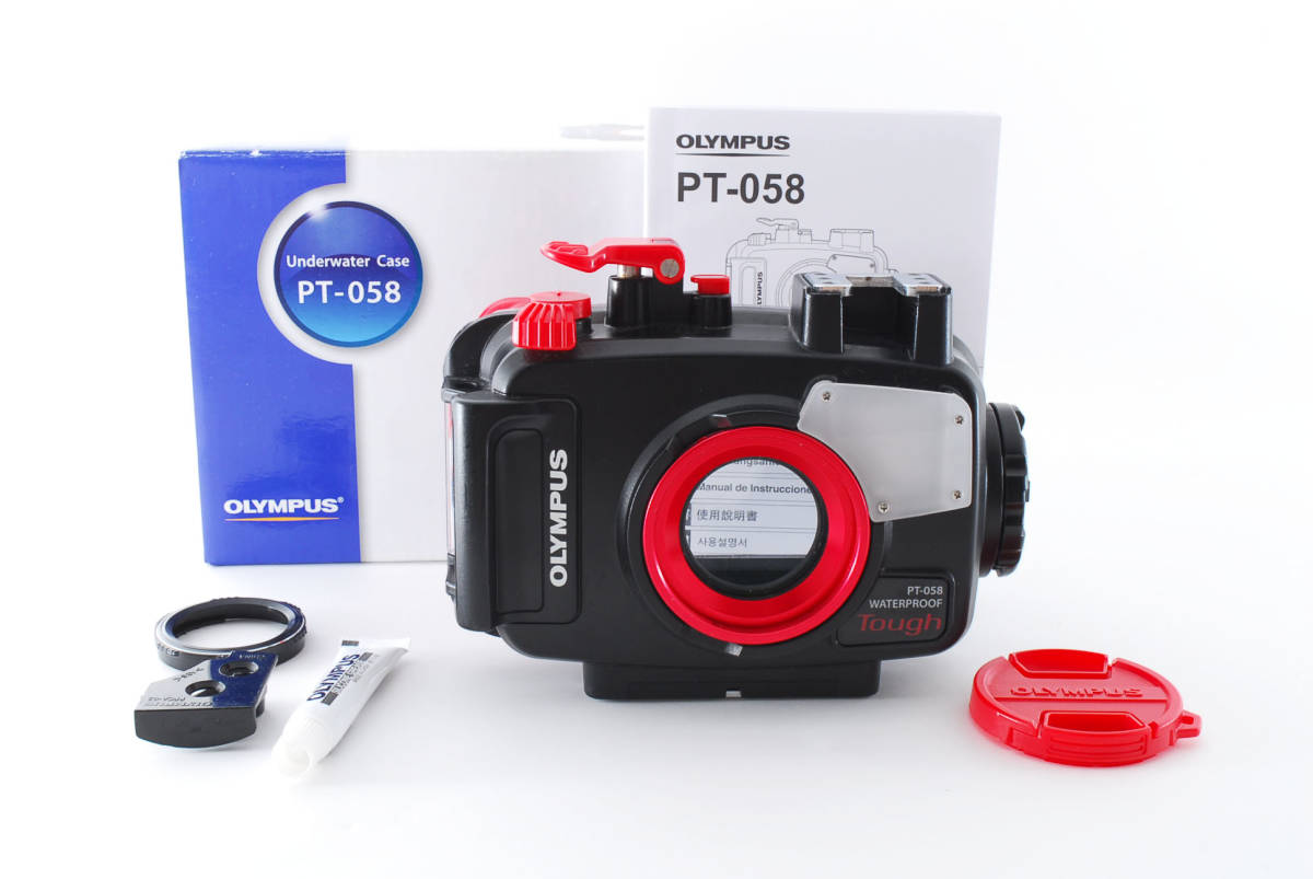 赤字超特価，定番 OLYMPUS オリンパス PT-058 防水 ハウジング プロテクター ケース ダイビング シュノーケル 元箱付き(コンパクトカメラ用ケース)｜売買されたオークション情報、yahooの商品情報をアーカイブ公 コンパクトカメラ用ケース