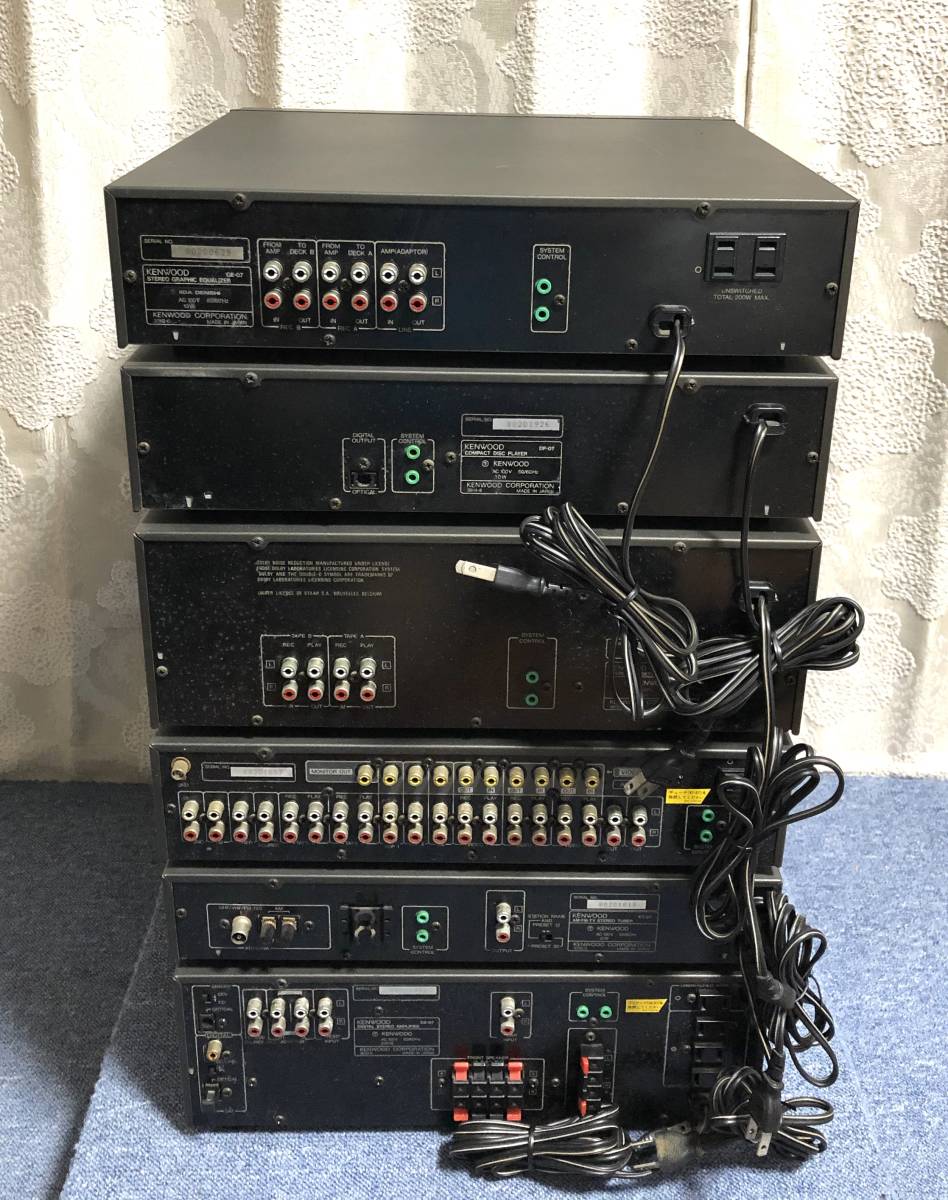 KENWOOD/ケンウッド システムコンポ KX-07/DA-07/DC-07/GE-07/KT-07/LS