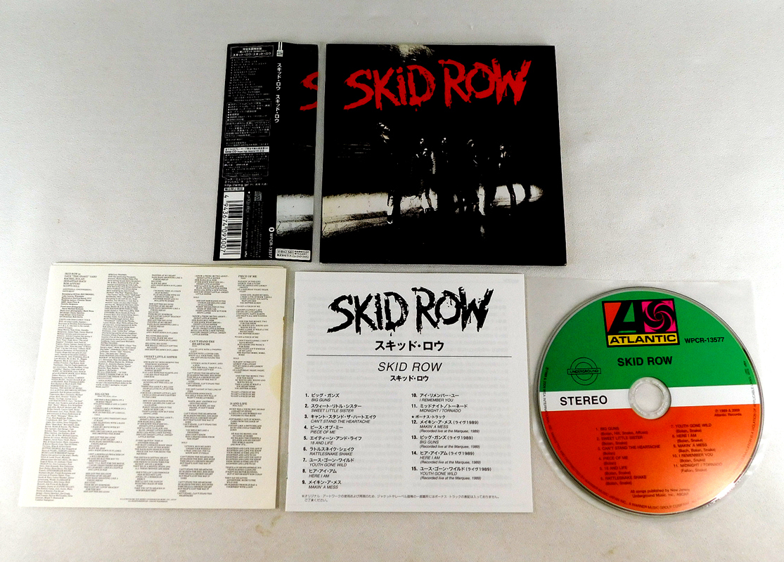 SHM-CD]「スキッド・ロウ SKID ROW / スキッド・ロウ SKID ROW」完全