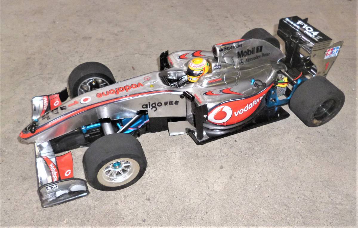 1⁄10 マクラーレン MP4-24 タミヤ F104W Mercedes TAMIYA 未塗装ボディ