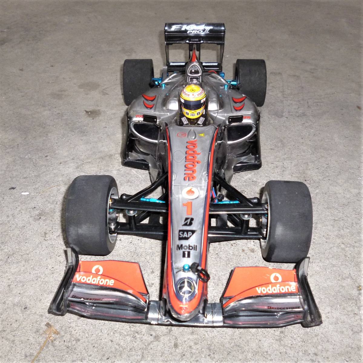1⁄10 マクラーレン MP4-24 タミヤ F104W Mercedes TAMIYA 未塗装ボディ