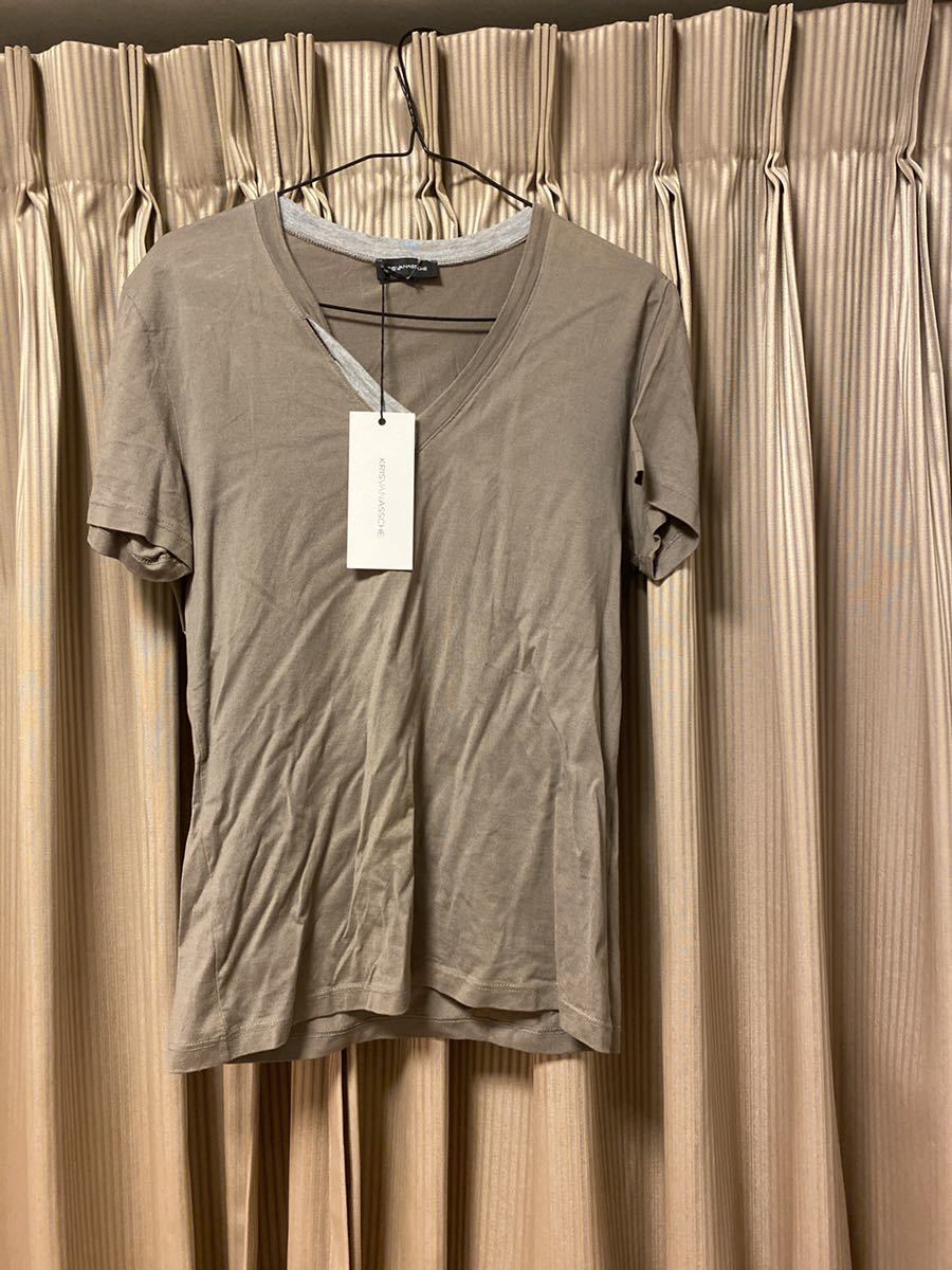 新品クリスヴァンアッシュねじれカットソーTシャツKRISVANASSCHE元  