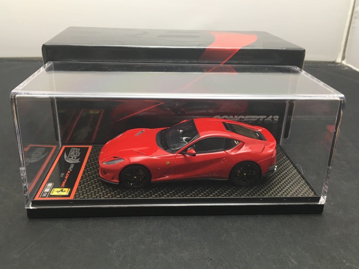 0 Ferrari BBR フェラーリ 1&frasl;43 Superfast | 1:43 スーパーファスト Rosso scale - MODELS 1&frasl;43スケール Models ニューブラックデイトナ