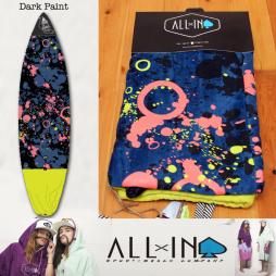 【人気定番，新品】 ALLxIN Sweet Socks 6'0 Dark Paint コットン素材のオシャレなサーフボードケース ショート用 6ft ／フランス生まれのオールイン(ソフトケース)｜売買されたオークション情報、yahooの商品情報をア ソフトケース