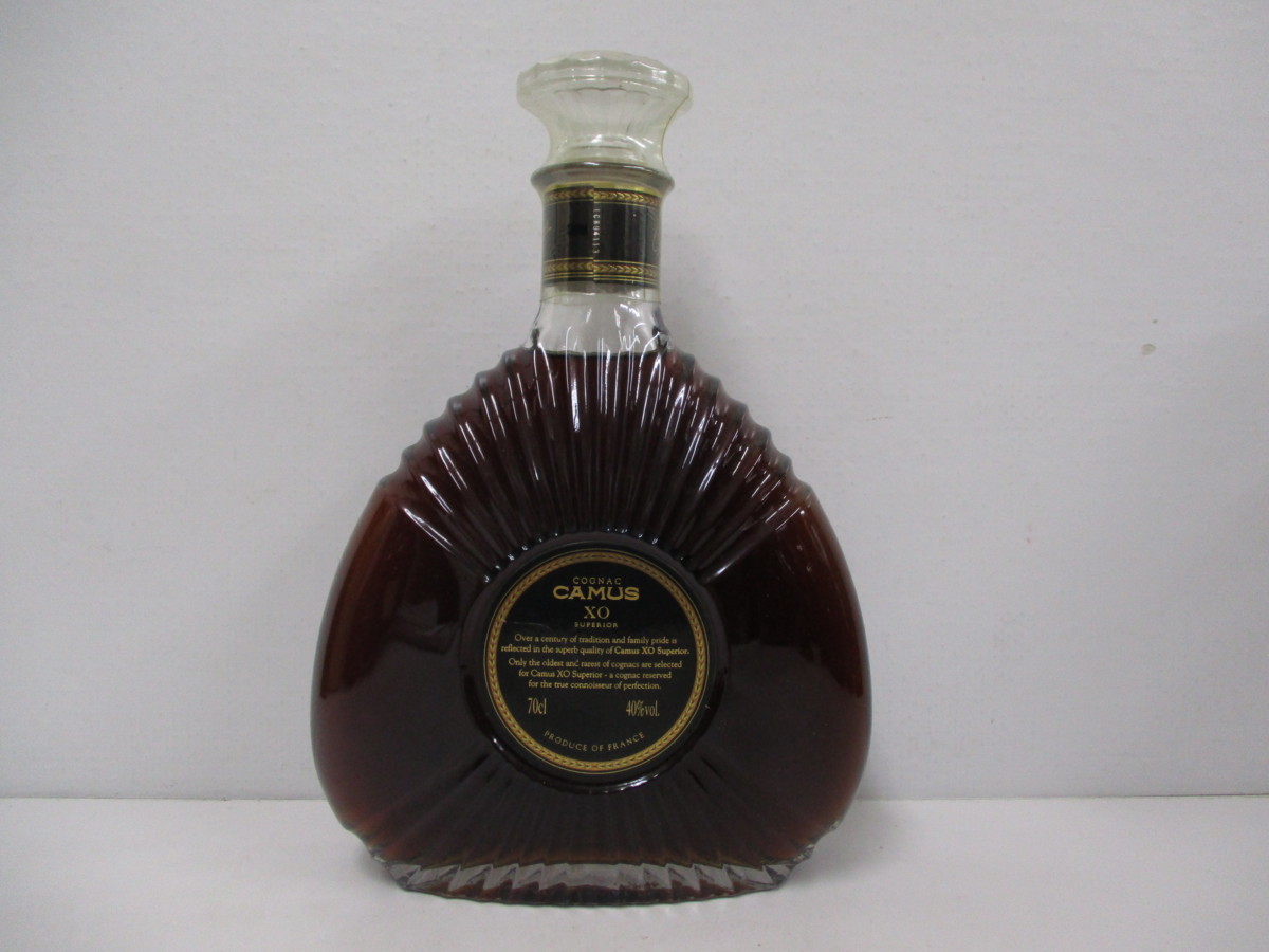 K3574☆古酒☆1000円～☆未開栓☆CAMUS XO SUPERIOR カミュ XO