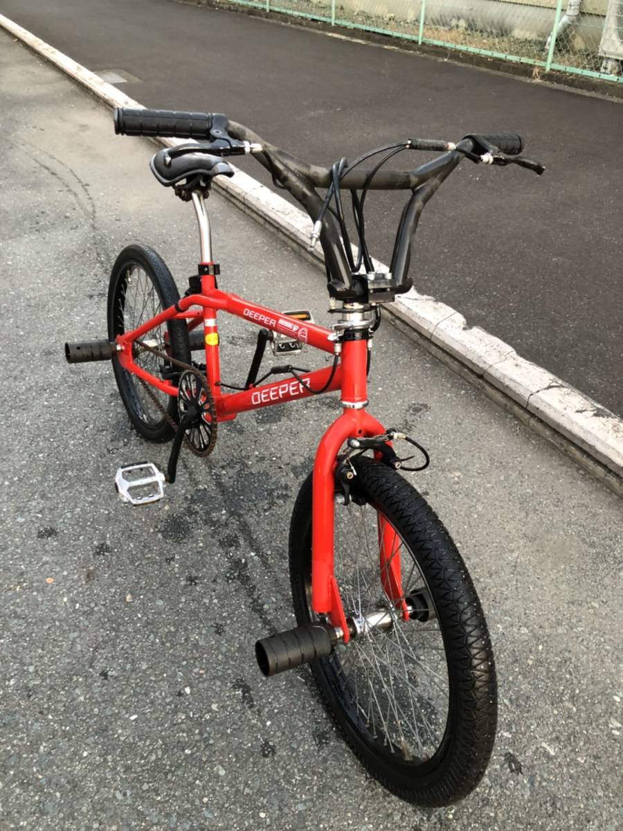 BMX 20インチ DEEPER DE-05 ディーパ 中古 Yahoo!オークション 自転車 