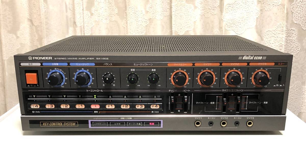 パイオニア カラオケアンプ カラオケ SA-V20Ⅱ 希少 □希少