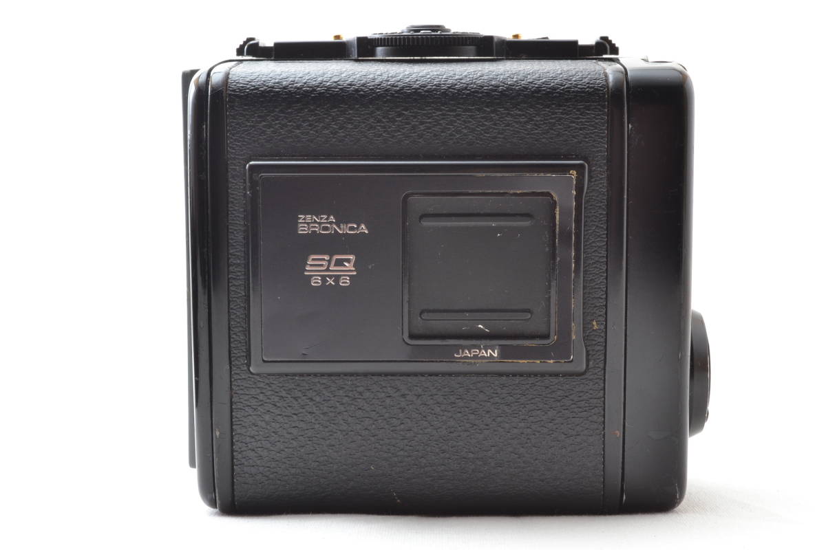 6x6 0 Bronica SQ Zenza BRONICA ZENZA 80mm with 中古ZENZA film Back