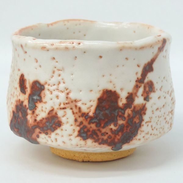 林正太郎 正神窯造 志野 茶碗 共箱 茶道具