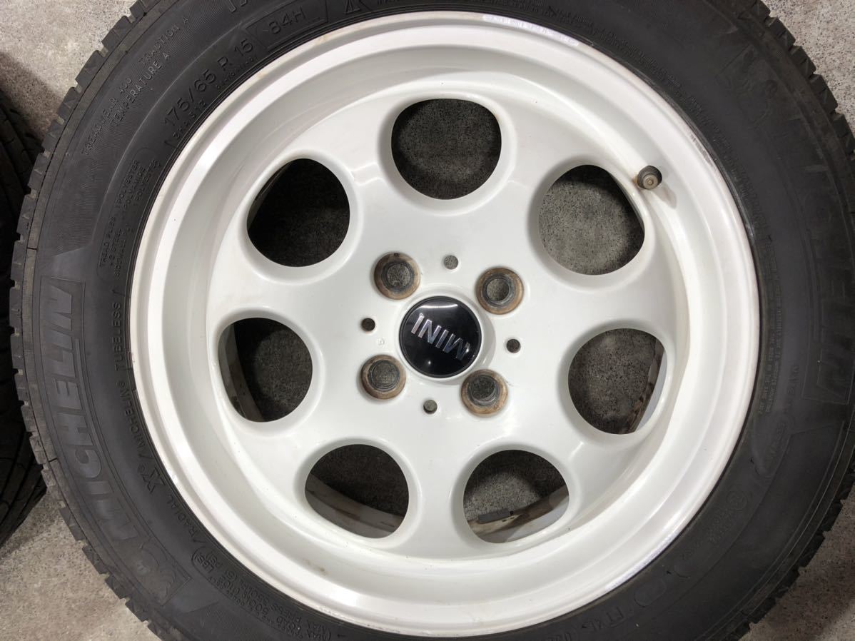 純正 BMW MINI 15インチ ホイール MINI ミニ 夏タイヤ セット 純正 BMW MINI 15インチ ホイール MINI ミニ 夏タイヤ セット
