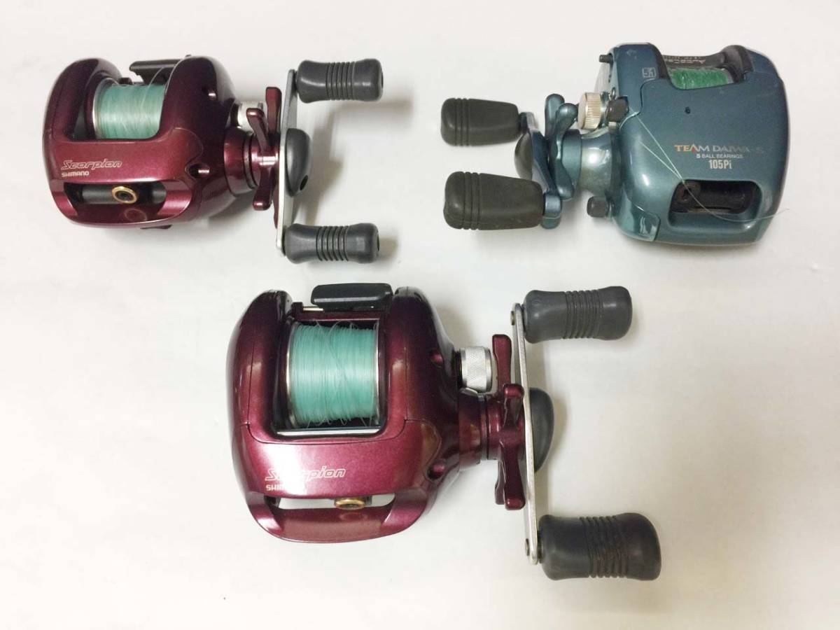 TEAM DAIWA-S 105Pi Edition 2台セット 103Pi Limited TD-S チームダイワ - DAIWA ②ヴィンテージTEAM メルカリ &frasl;105Pi リール Yahoo!オークション