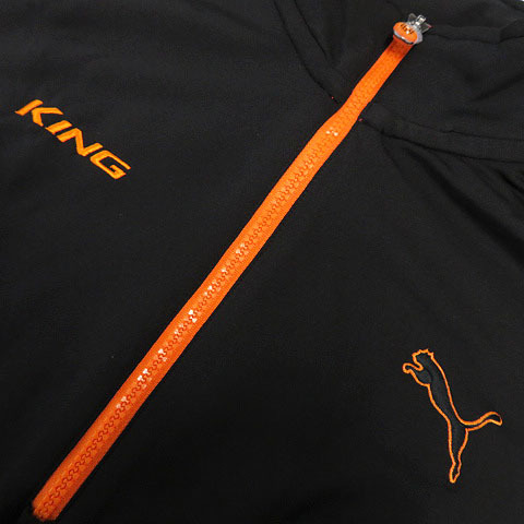 ハーフジップ PUMA プーマ 長袖 GOLF プーマゴルフ シャドウキャット ジップ 長袖Tシャツ ハーフジップシャツ ゴルフ ゴルフウェア ボーダー M シャツ サイズ：XL