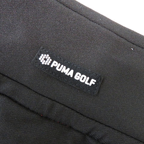 ハーフジップ PUMA プーマ 長袖 GOLF プーマゴルフ シャドウキャット ジップ 長袖Tシャツ ハーフジップシャツ ゴルフ ゴルフウェア ボーダー M シャツ サイズ：XL