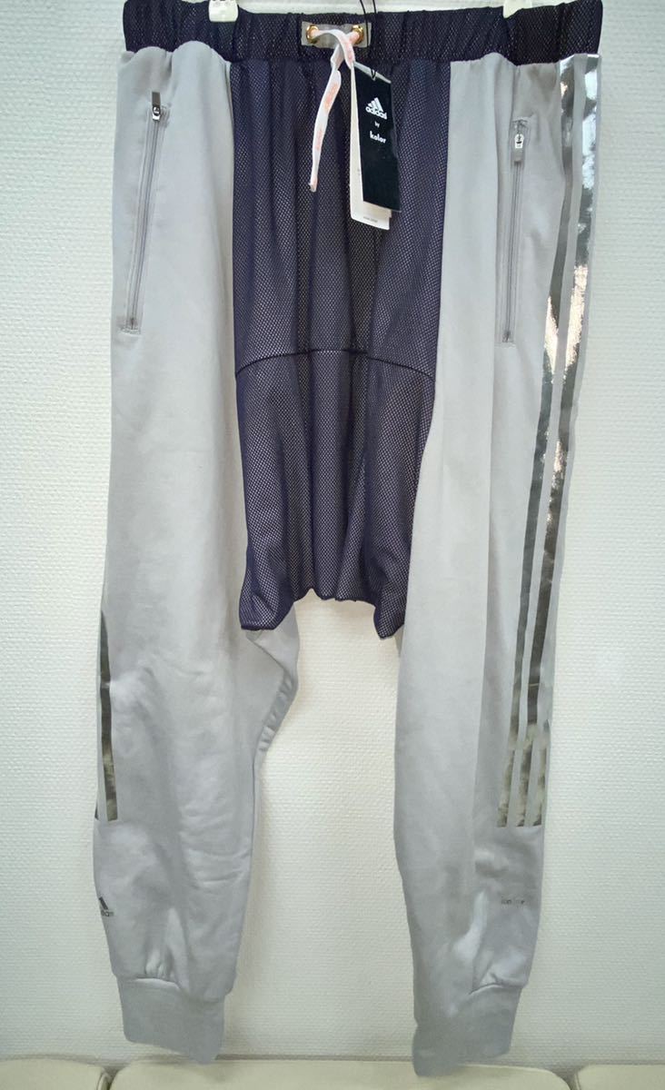 adidas by kolor サルエルパンツ adidas by kolor サルエルパンツ HYBRID PANTS CD4079 グレー サイズM