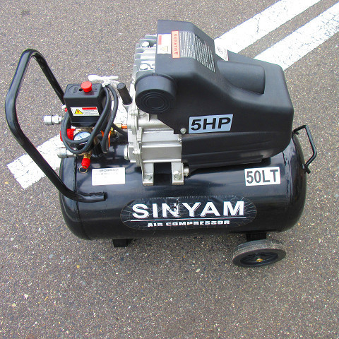 △▽1171 1円スタート SINYAM エアーコンプレッサー 50L △▽1171 1円スタート SINYAM エアーコンプレッサー 50L