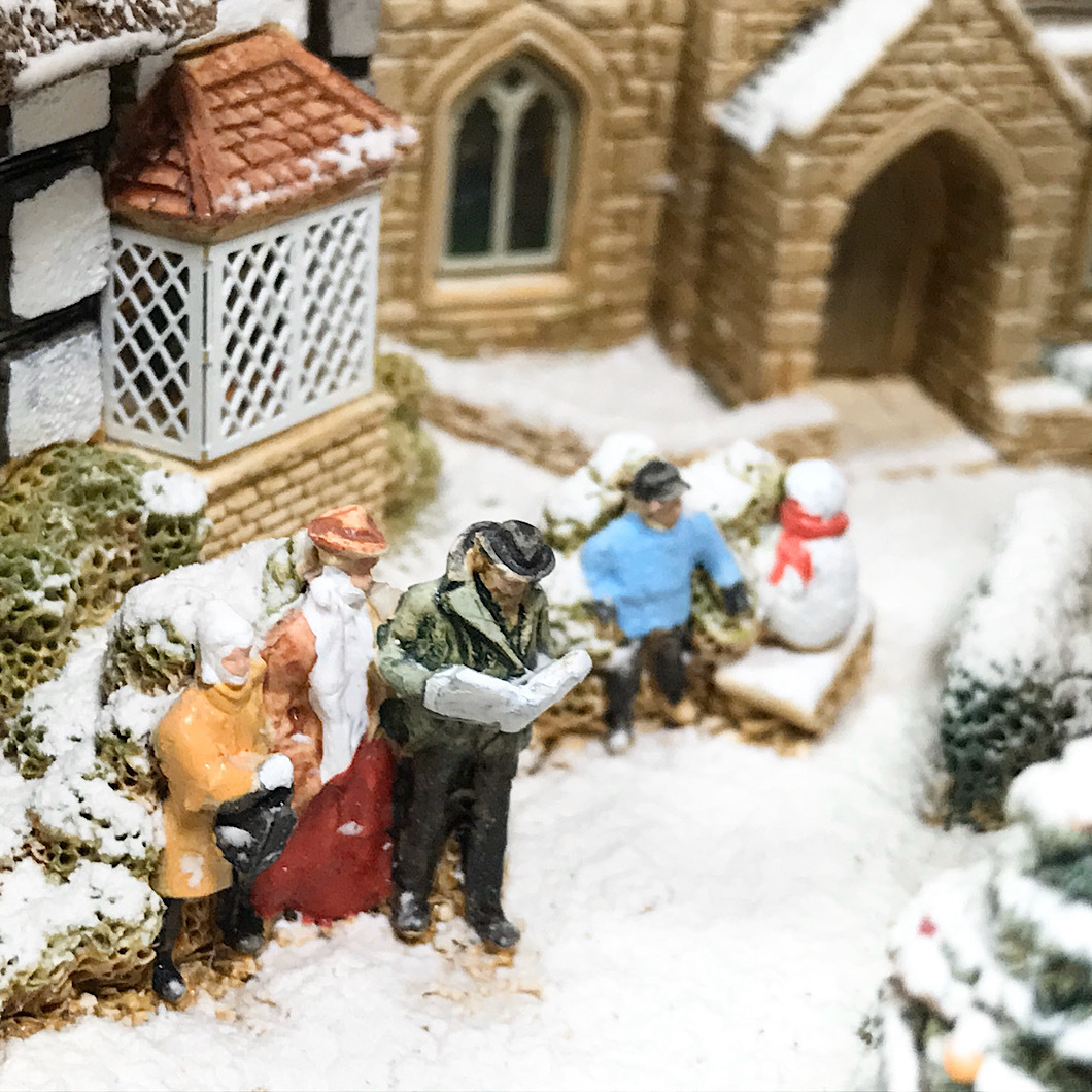 ☆精巧な作品☆ リリパットレーン LILLIPUT LANE クリスマスイブ