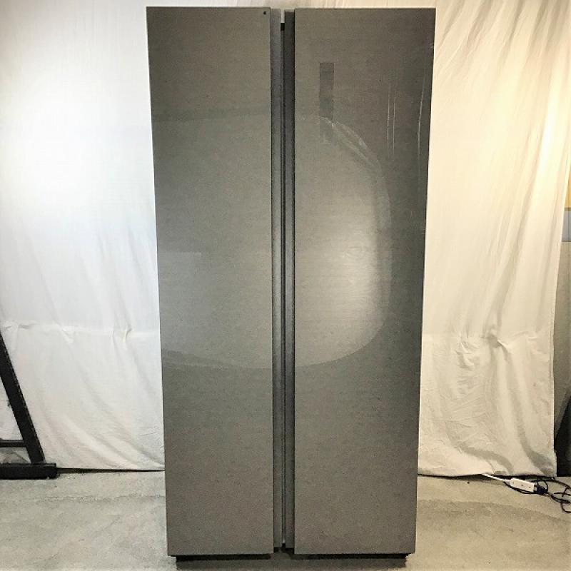 中古品】 アクア / AQUA AQR-SBS45J 2ドア冷蔵庫 観音開きタイプ 2019