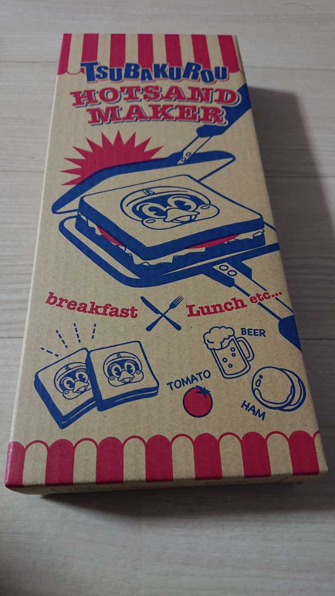 東京ヤクルトスワローズ　つば九郎　未開封品　ホットサンドメーカー　スワレージ 東京ヤクルトスワローズ つば九郎 新品 ホットサンドメーカー