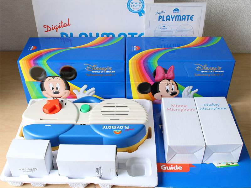 新品，人気 16年購入 動作良好 ほぼ の DWE ディズニー英語システム トークアロング プレイメイト 両面デジタル 英語教材(英語)｜売買されたオークション情報、yahooの商品情報をアーカイブ公開 - オーク 英語