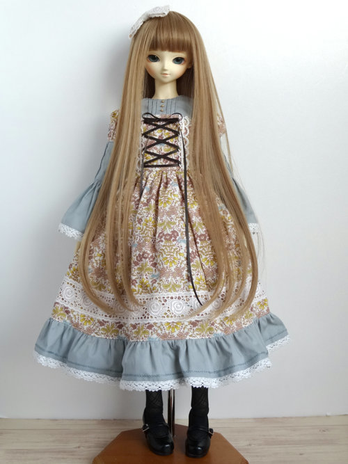 人気セール，得価 SD ワンピースセット 茶系ボタニカル柄(服、靴)｜売買されたオークション情報、yahooの商品情報をアーカイブ公開 - オークファン 服、靴
