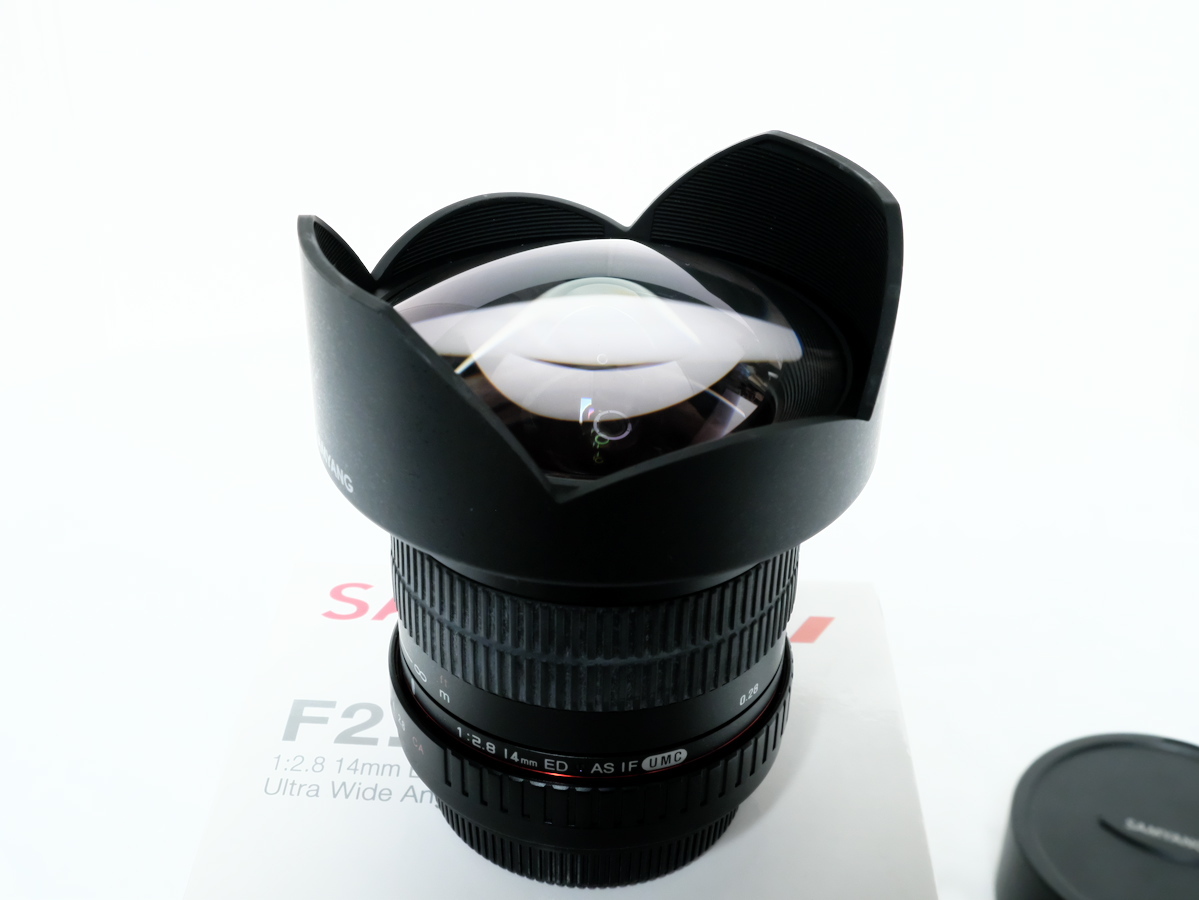 ◇SAMYANG サムヤン 14mm F2.8 ED AS IF UMC キヤノン EFマウント