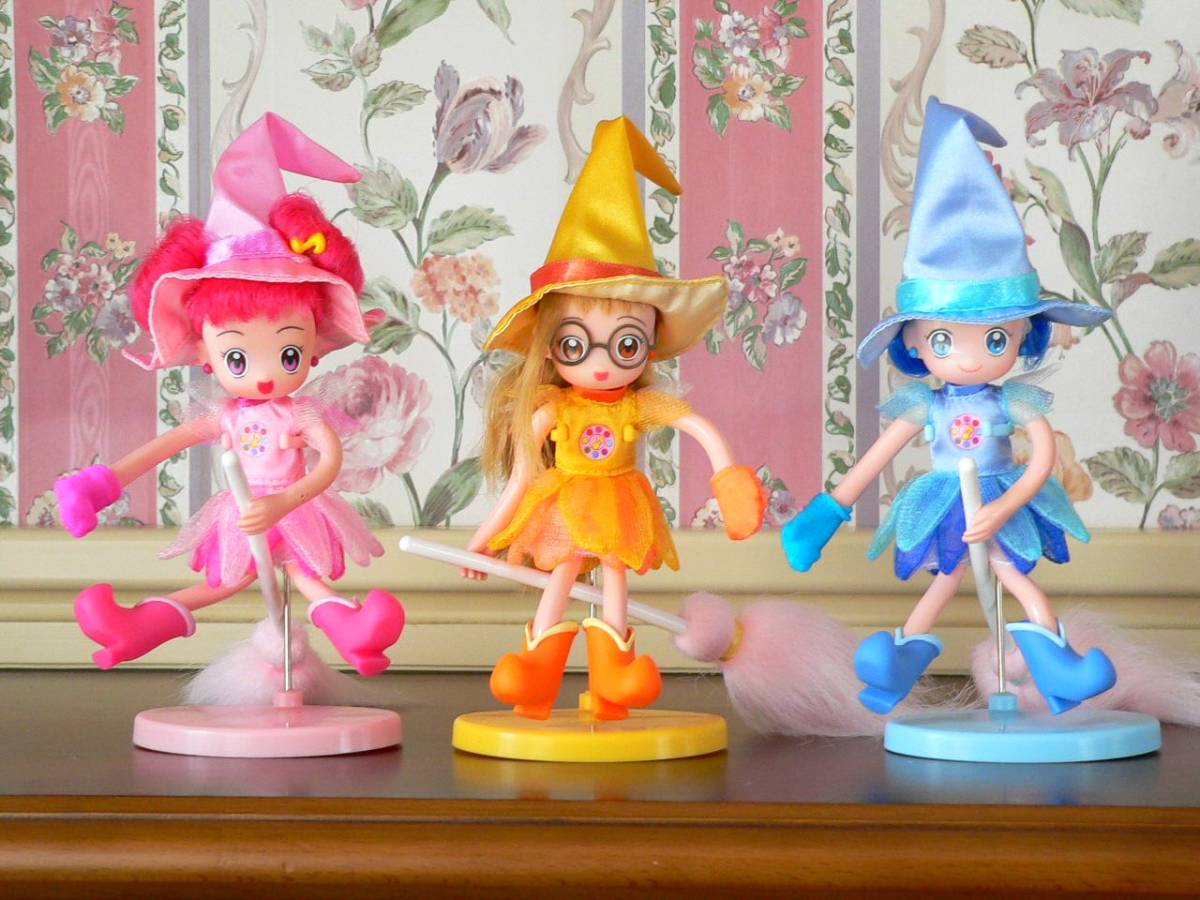 おジャ魔女どれみ フィギュア 当時品 未開封4体セット