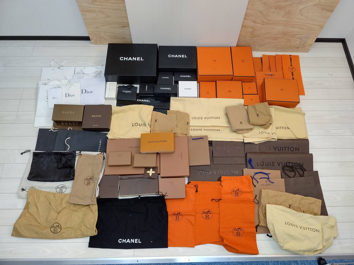 HERMES 空箱 エルメス まとめ売り ブランド 大量 ショッパー ルイ