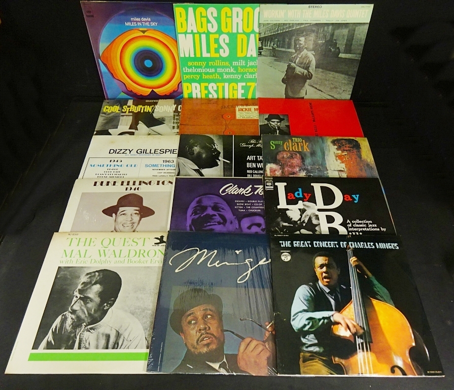 ジャズ JAZZ レコード マイルス ドルフィー ミンガス 等 15枚セット 8□ジャズ まとめて LPレコード 15枚 マイルス・デイヴィス エリック
