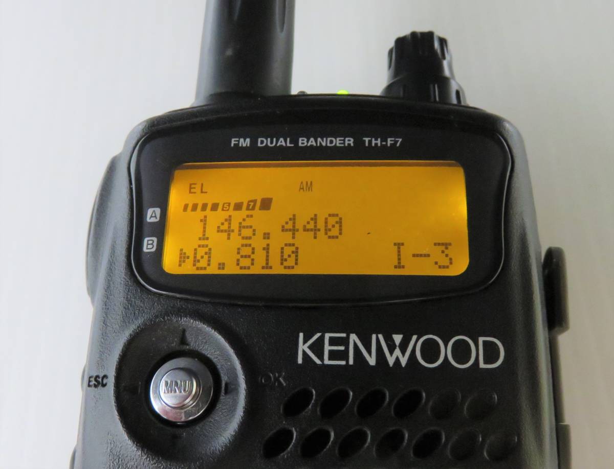 G1a壱◇【現状品】FMデュアルバンダー KENWOOD TH-F7 G1a壱◇現状FM