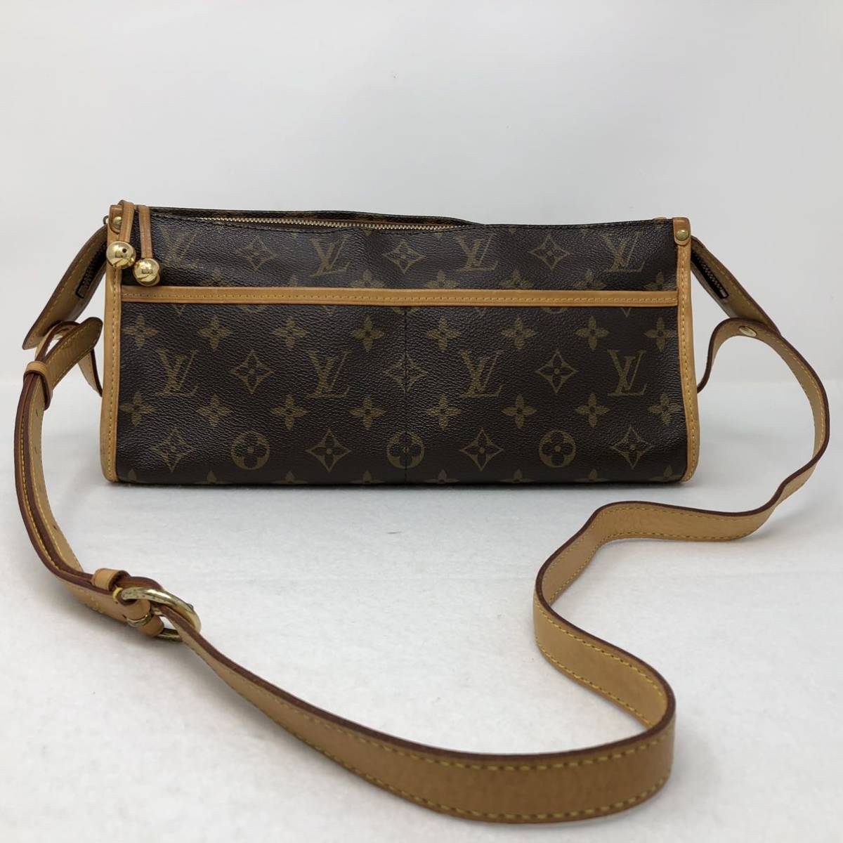 ルイヴィトン LOUIS VUITTON ショルダーバッグ M40008 ポパンクール 