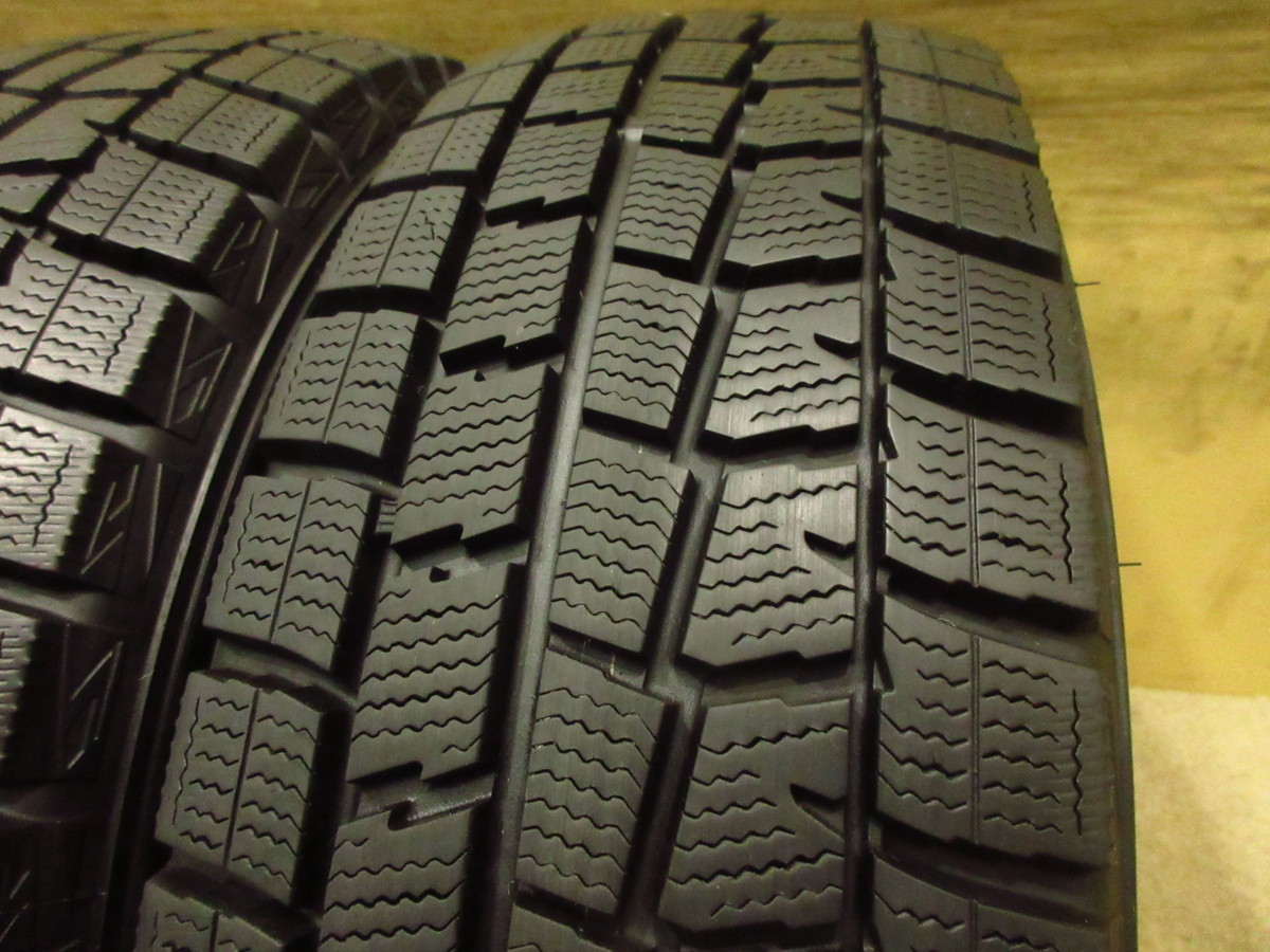 超バリ溝/2本★ダンロップ WM01 185/70R14 88Q WINTER MAXX 2017年製造 走行少 スタッドレス 2本セット 札幌市 タイヤ交換OK