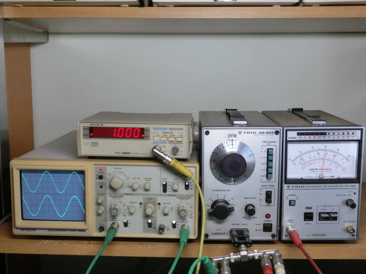 AG-203 TRIO CR - OSCILLATOR Yahoo!オークション 発振器 トリオ