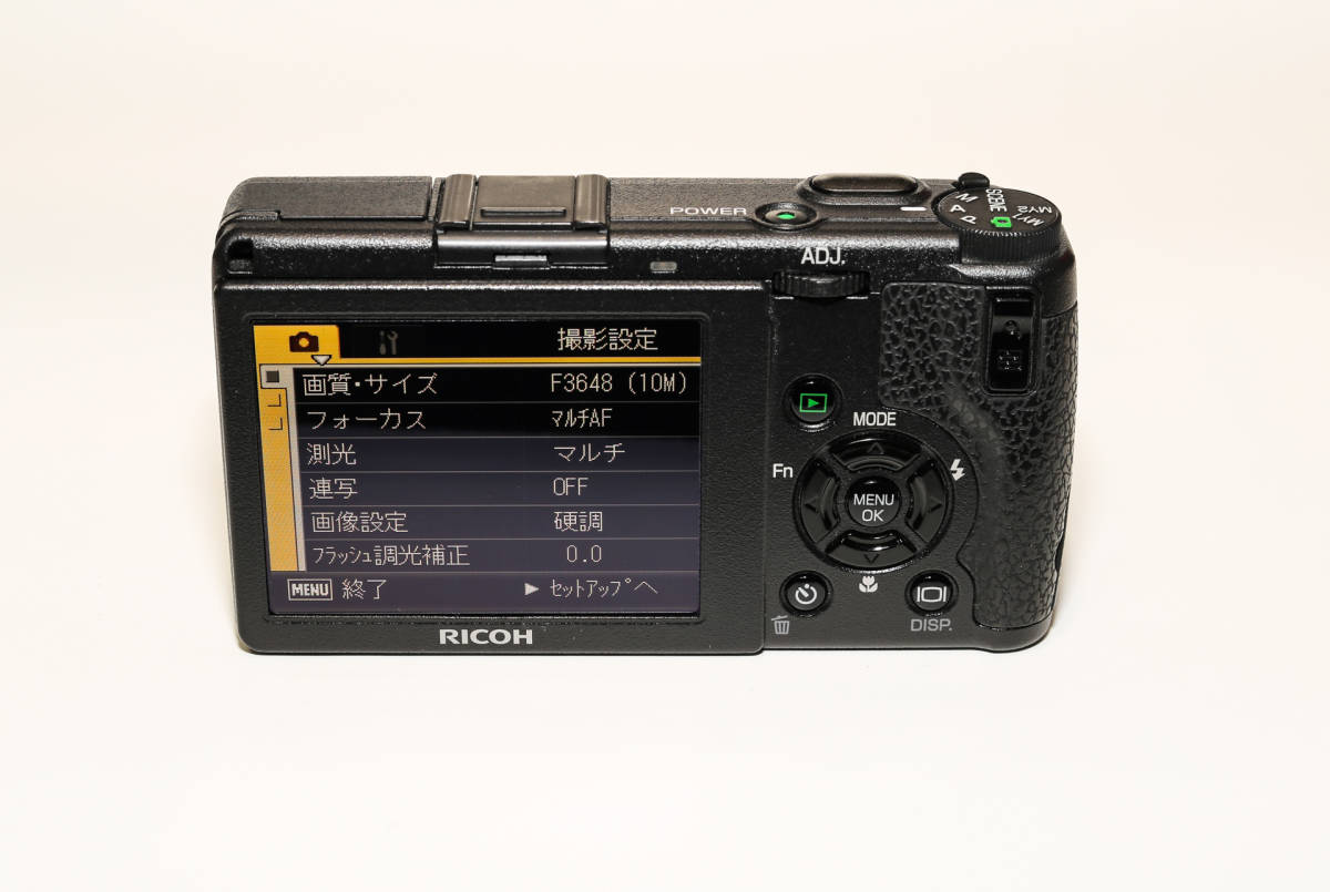 GR DIGITAL Ⅱ 美品 極上美品 ショット数5回 リコー RICOH GR DIGITAL