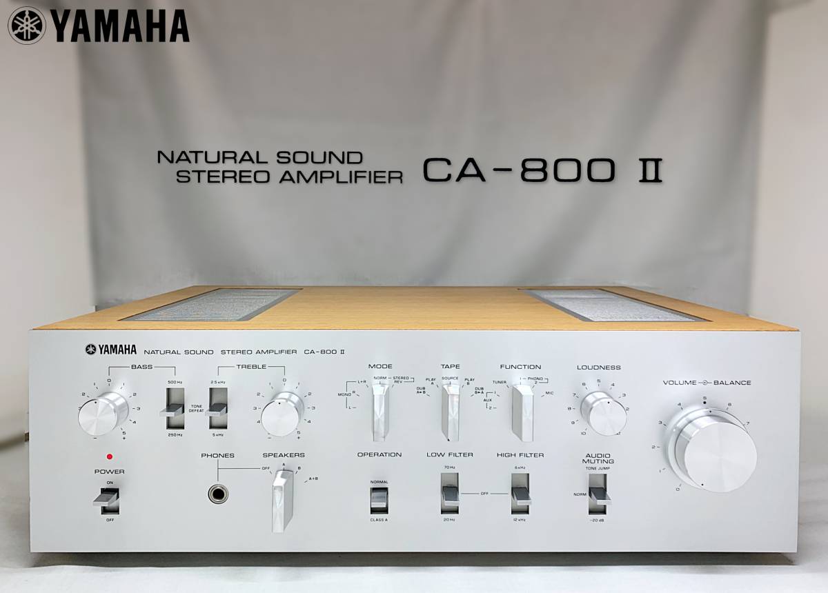 YAMAHA - Yahoo!オークション プリメインアンプ CA-800II ヤマハ