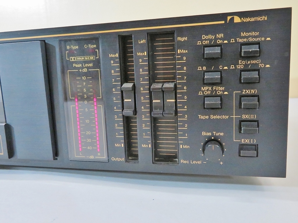 Nakamichi ナカミチ ZX-5 the behind 重篤なカセットデッキの修理