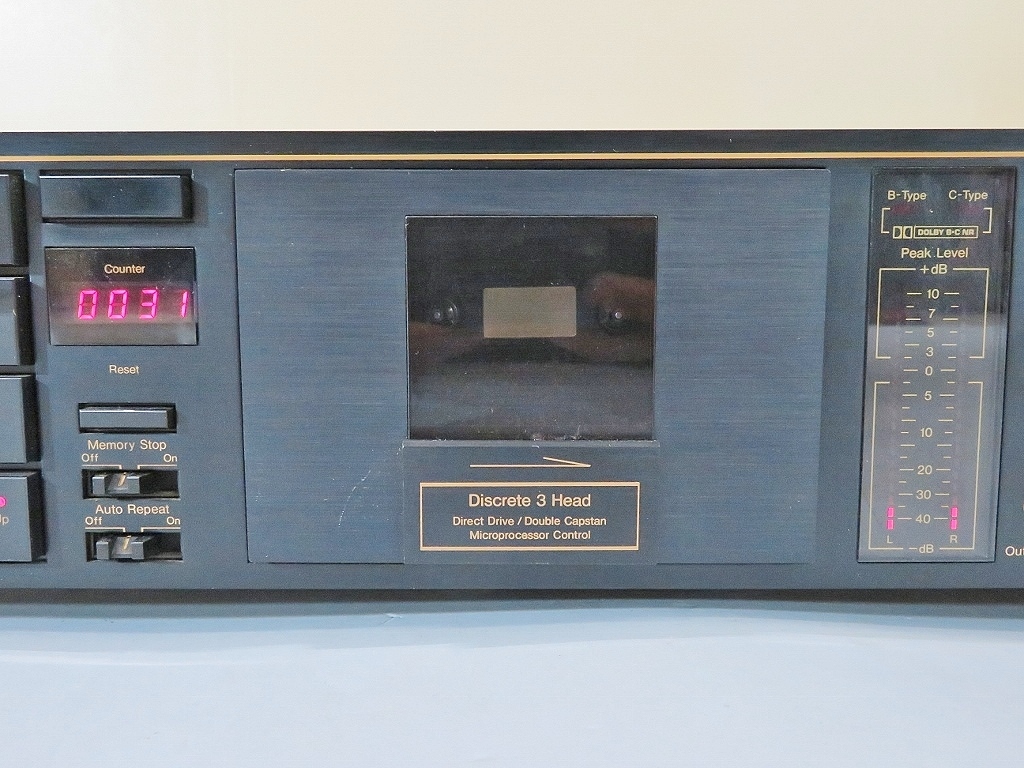 Nakamichi ナカミチ ZX-5 the behind 重篤なカセットデッキの修理